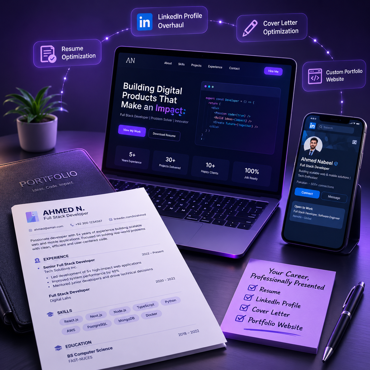 Resume & Portfolio Writing